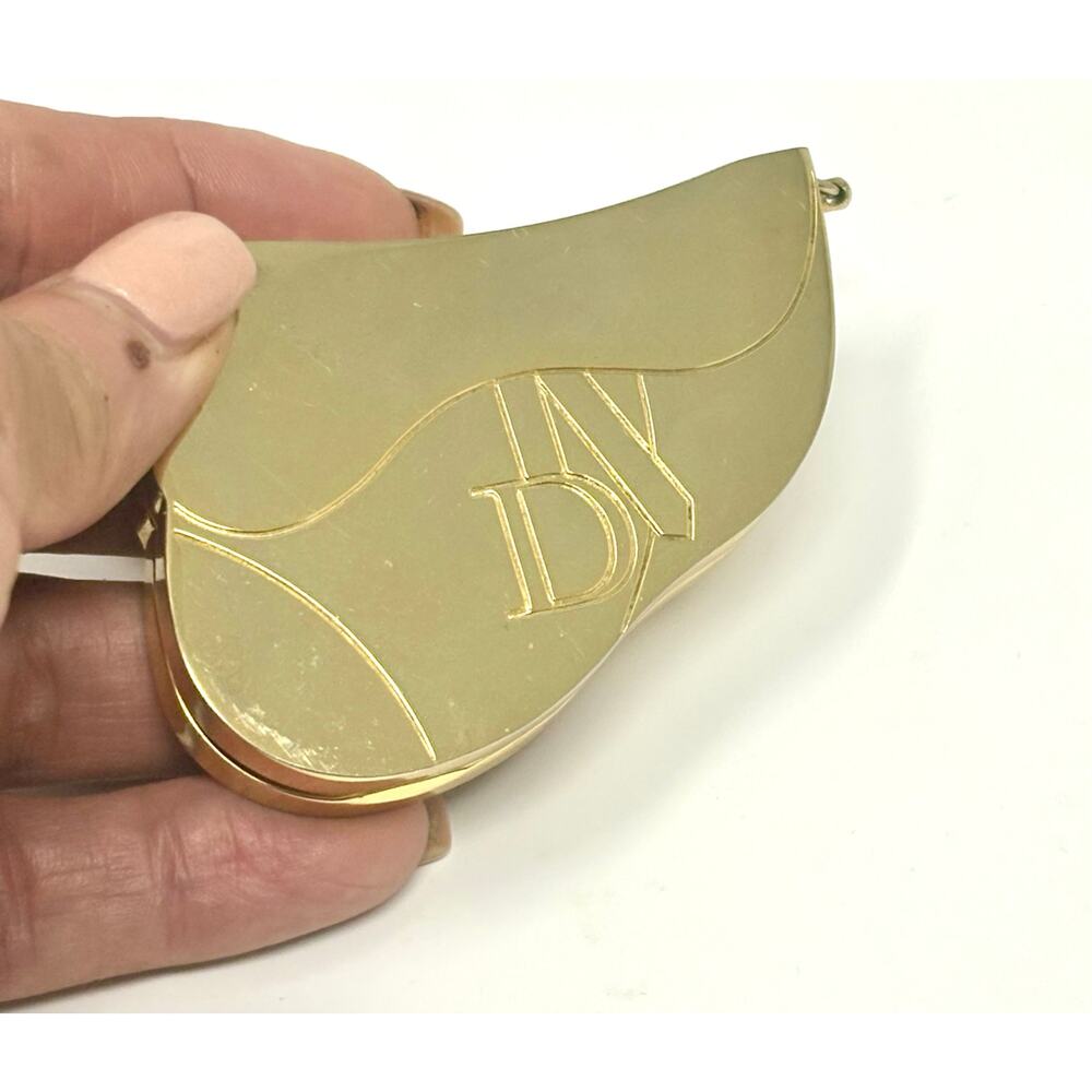 Dior Vintage Sadle Lipstick Compact My Dior W/ Lipstick Mint 3 NO Box
Hard to F